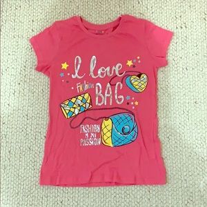 Pink fashion bag t-shirt!!